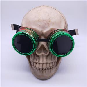 Fashion Gradient Color Black Lens Halloween Masquerade Party Goggles MS19821