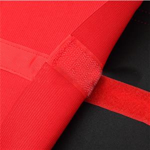 Unisex Black And Red Neoprene Waist Trainer Body Shaper Waistband N20874