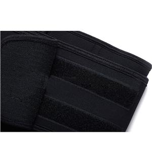 Fashion Black Neoprene Velcro Sports Waist Trainers Gym Body Shaper Waistband N20870