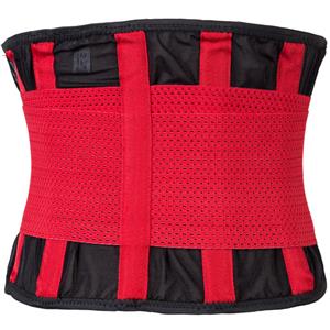 Unisex Red Neoprene Stripe Waist Trainer Body Shaper Belt N15287