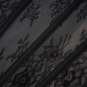 Victorian Steampunk Corset Top with Lace-Up Back & Boning N23907
