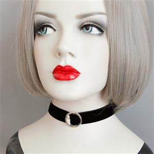 Vintage Black Velvet Alloy Olivet Chocker J18397