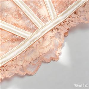 Lace Corset Bustier with Back Lace-up & Boning N23926