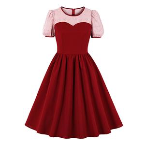 Retro Dresses for Women 1960, Vintage Cocktail Party Dress, Fashion Casual Office Lady Dress, Retro Party Dresses for Women 1960, Vintage Dresses 1950's, Plus Size Dress, Fashion Summer Day Dress, Vintage Spring Dresses for Women, #N21499