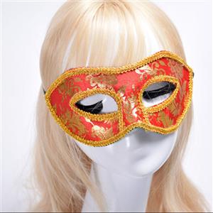 Noble Mysterious Masquerade Party Mask, Halloween Party Masks, Vintage Costume Ball Masks, Retro Gilding Mask, Victorian Gothic Masquerade Party Mask, Charming Flower Eye Mask, Victorian Gothic Gilding Eye Mask, Party Accessory, #MS20001