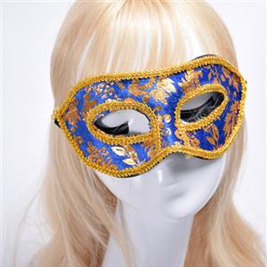 Noble Mysterious Masquerade Party Mask, Halloween Party Masks, Vintage Costume Ball Masks, Retro Gilding Mask, Victorian Gothic Masquerade Party Mask, Charming Flower Eye Mask, Victorian Gothic Gilding Eye Mask, Party Accessory, #MS20003