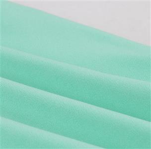 Vintage Mint Green Short Sleeve Dress with White Bow and Matching Headband, A-Line Retro Flared SkirtN23819