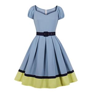 Retro Dresses for Women 1960, Vintage Cocktail Party Dress, Fashion Casual Office Lady Dress, Retro Party Dresses for Women 1960, Vintage Dresses 1950's, Plus Size Dress, Fashion Summer Day Dress, Vintage Spring Dresses for Women, #N21486