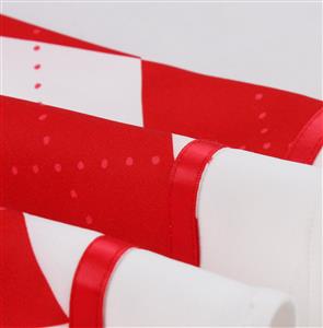 Vintage Strawberry & Polka Dot Mini Dress with Red Ribbon Waist Tie and Heart Buttons N23825