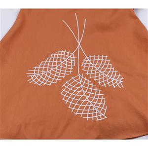 Elegant Leaves Embroidered Round Neck Short Sleeve Belted A-line Day Dress N19239
