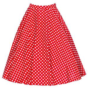 1950's Retro Polka Dot Full Circle Rockabilly Jive Swing Skirt HG11819