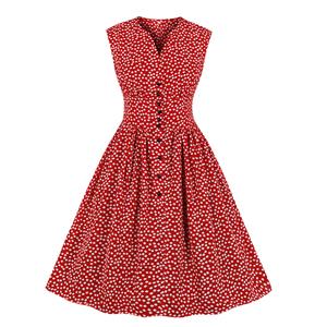 Cute Swing Dress, Retro Dresses for Women 1960, Vintage Dresses 1950's, Plus Size Summer Dress, Vintage Dress for Women, Vintage Small White Flowers Dress, Vintage Summer Dresses for Women, #N20439