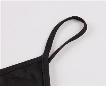 Retro Slim Fit Dark Style Gradually Changing Color Camisole Dress  N23718