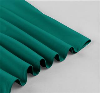 Vintage Teal Green A-Line Dress with Red Belt and Front Buttons - 1960s Style Shift Dress for Women N23820