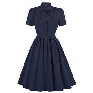 Vintage Tea Party Dress, Vintage Cocktail Party Dress, Fashion Casual Office Lady Dress, Sexy Party Dress, Retro Party Dresses for Women 1960, Vintage Dresses 1950's, Plus Size Dress, Sexy Pleated Dress, Vintage Print Party Dresses for Women, #N23556