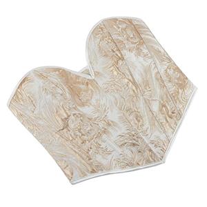 Gold Printed Strapless Women's Strapless Bustier Sexy Body-Shaping Top N23638