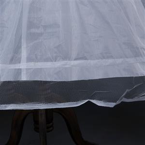 Wedding Bridal Petticoat Three Hoops N11120