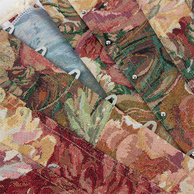 Apricot Vintage Floral Corset Top, Lace-Up Back V-Neck Bustier with Adjustable Straps N23856