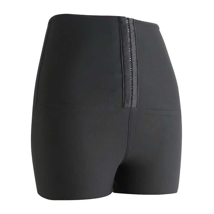 High Waist Slimming Elastic Seamless Tight Shorts Shaping Sports Sauna Sweat Suits Pants PT21416