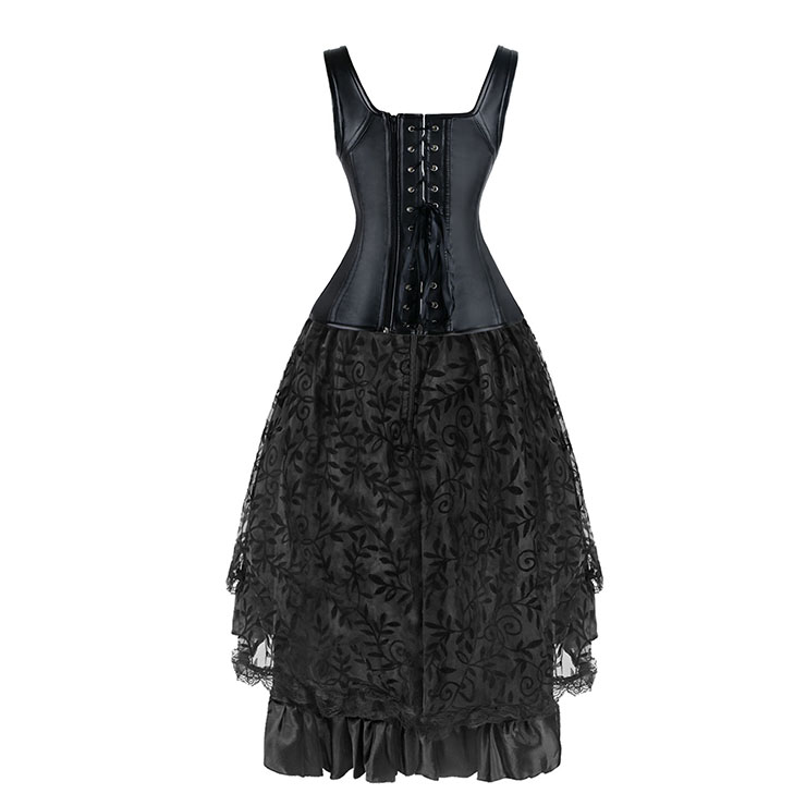 Victorian Gothic Dancing Corset Skirt Set N12436