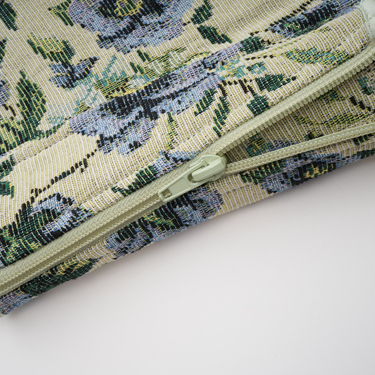 Vintage Floral Corset Top - Adjustable Lace-Up Bustier with Square Neckline N23889