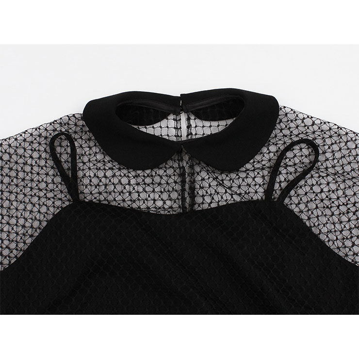 cape patchwork swing dress