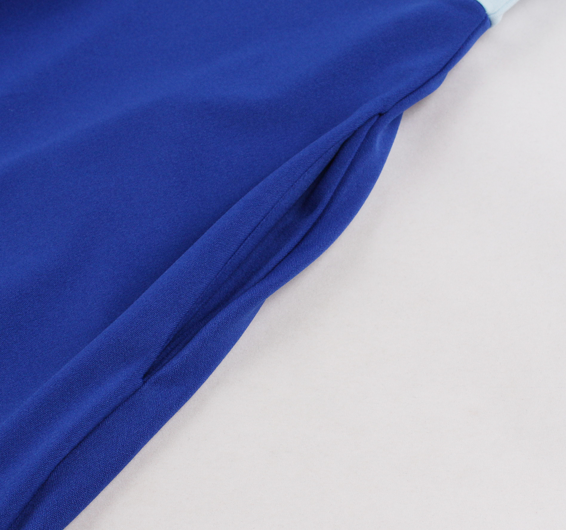 Vintage Inspired Blue A-Line Dress with Side Bow, Waist Belt, and Matching Headband N23818