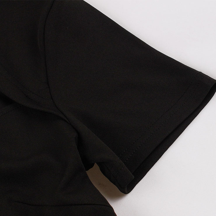 Fashion Short Sleeve High Waist Ruffle Hem Daily Swing Zipper Dress N22835