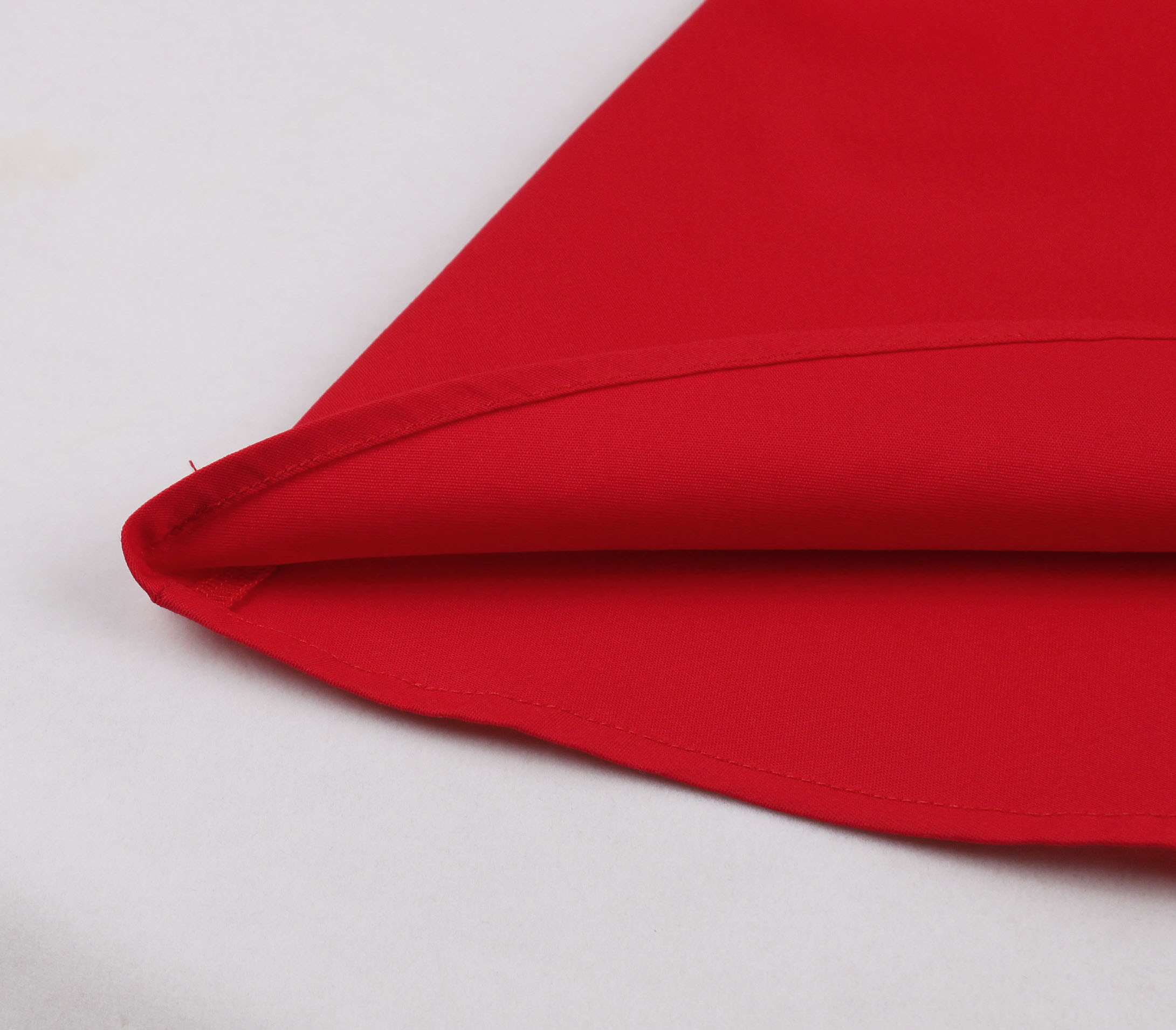 Vintage Red Sweetheart Neckline Cap Sleeves High Waist Cocktail Party Swing Dress N21341