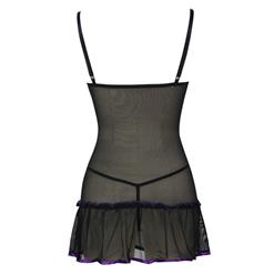 Sheer Babydoll & G-String Set C3060