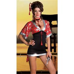 Geisha Beauty To Ninja Cutie Costume, Ninja Cutie Womens Costume, Ninja Cutie Costume, #G5164
