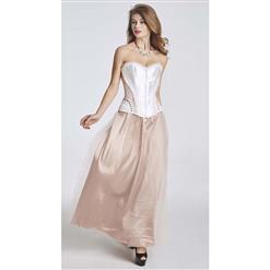 Maxi Long Pink Tulle Skirt HG11225