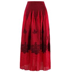 Vintage Long Skirt Boob Tube Maxi Dress HG11887