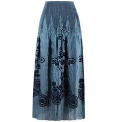 Vintage 2 In 1 Long Skirt Boob Tube Maxi Dress HG11890