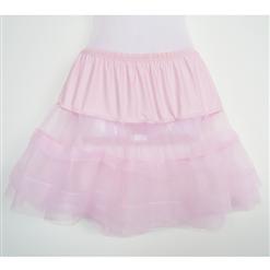 Satin trimmed petticoat HG2478