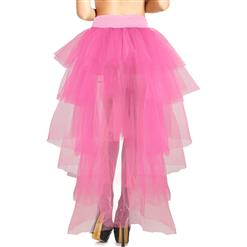 Long Tulle Bustle Skirt HG4260