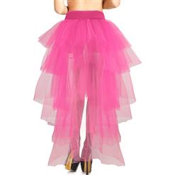 Long Tulle Bustle Skirt HG4260