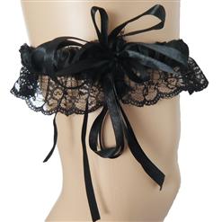 Black Leg Garter, sexy lingerie Black Garter, sexy Lace Garter, #HG7384