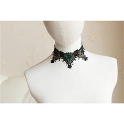 Handmade Royal Court Vampire Choker Gothic Necklace J12029
