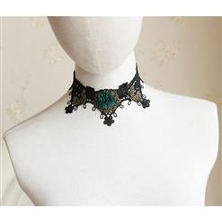 Handmade Royal Court Vampire Choker Gothic Necklace J12029