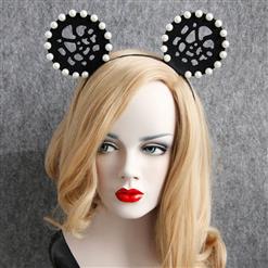 Hot Selling Women's Mickey Mouse Jewelry Hair Clasp J12804