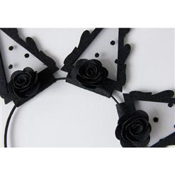 Black Queen Holloween Party Hairband J12850