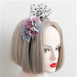 Fashionable Women's Flowers Lace Hairband J12855