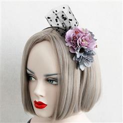Fashionable Women's Flowers Lace Hairband J12855