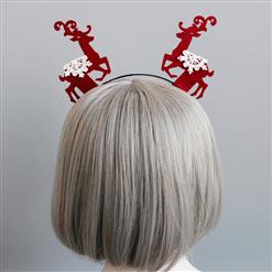 Christmas Elk Hair Hoop for Party J12915