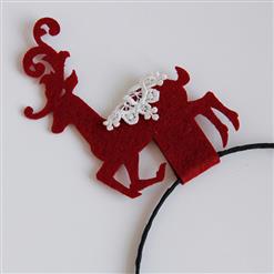 Christmas Elk Hair Hoop for Party J12915