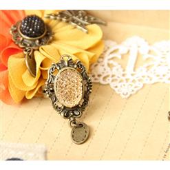 Retro Lace Floral Wristband Victorian Style Jewlery Bracelet with Ring J17757