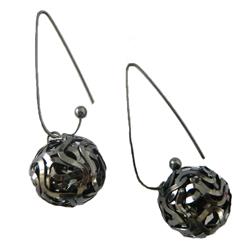 Hollow Round Ball Cute Earring J7012