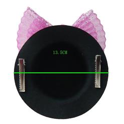blue Sequin Mini Top Hat J7032