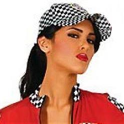 Chequered Racer Cap J7121